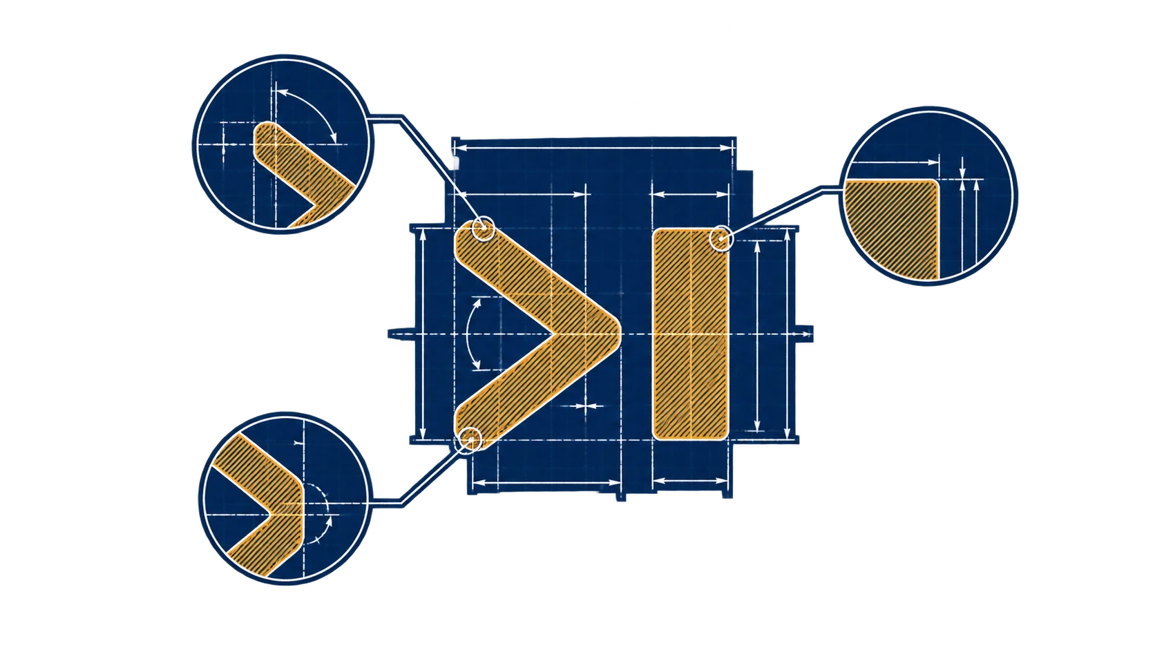 C Sarath Babu's experiment ai-cli, a terminal assistant. A blueprint of a command prompt caret, dimensioned like a machined part