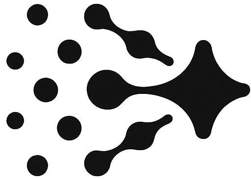 C Sarath Babu's Grasp, an offline learning app. The logo, scattered dots converging into a solid star