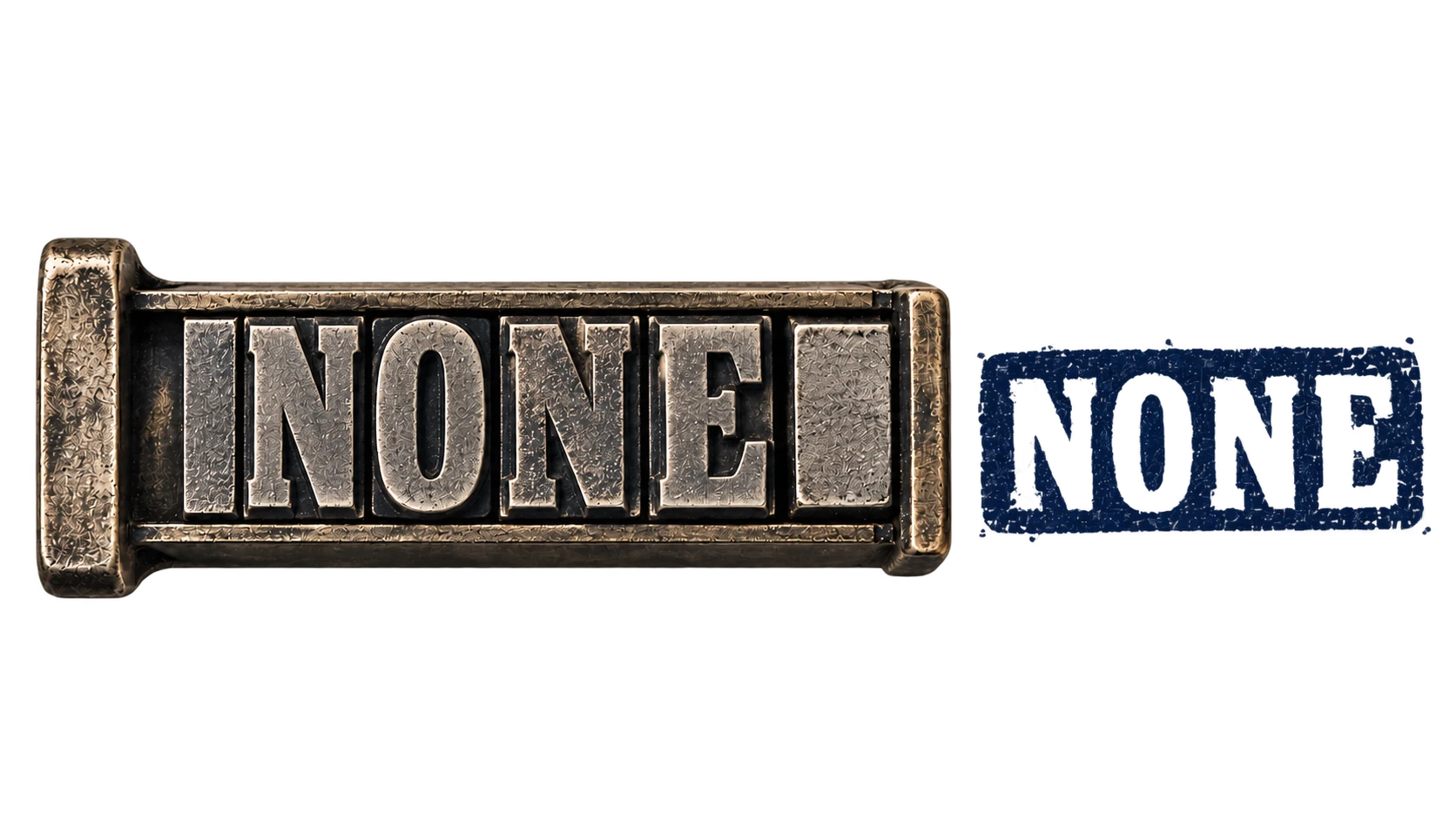 C Sarath Babu's n0ne, a compiled programming language. Metal type sorts in a composing stick beside the impression they print